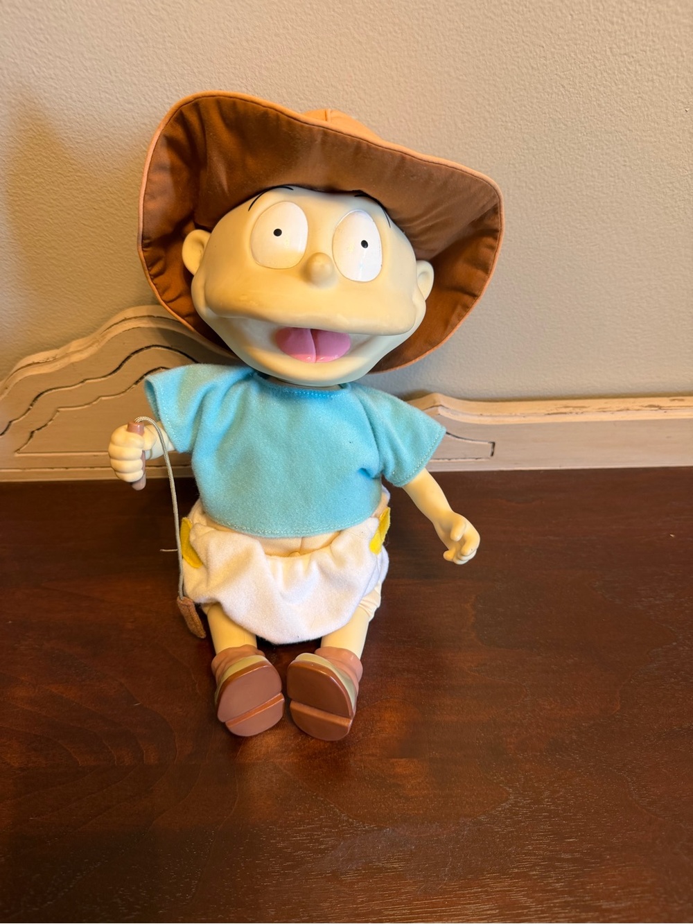 Vintage Rugrats Tommy Pickles Safari Doll- 1996